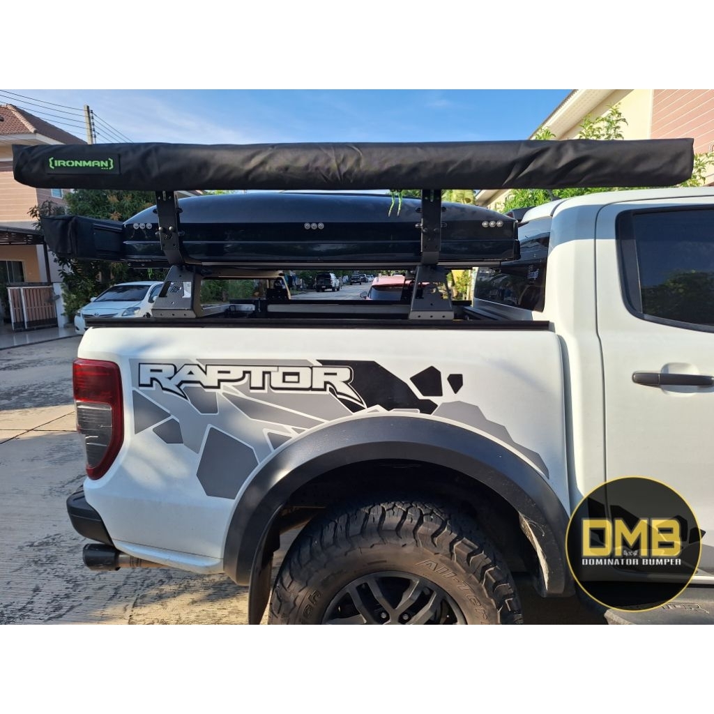 ขาปรับระดับ Awning สำหรับแร็คท้ายกระบะทรงเตี้ย เพื่อใช้ Awning ขนาดใหญ่ ได้สินค้าพร้อมส่งด่วนในไทยติดตั้งเองได้ตามคู่มือ