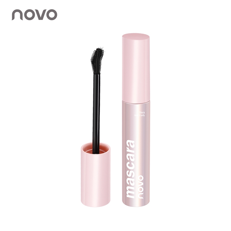 9007 (ใหม่/แท้) NOVO Mascara มาสคาร่า ปัดแล้วขนตาหนายาว งอน เด้ง กันน้ำ 4g