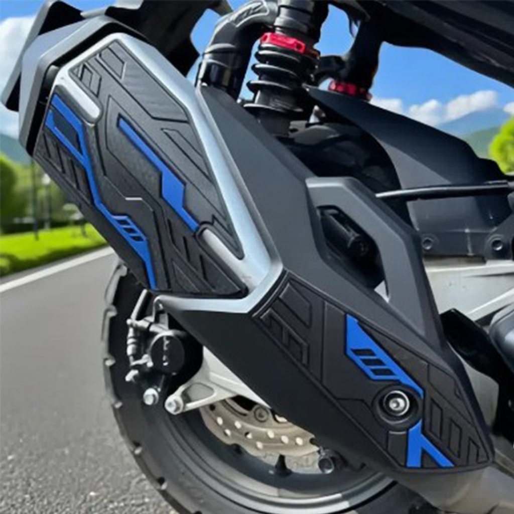 COD【🇹🇭พร้อมส่งในไทย🇹🇭】โฆษณา 160 ฝาครอบท่อไอเสียอุปกรณ์เสริมตัวป้องกันร่างกายท่อไอเสียวัสดุยาง - รูปที่ 3