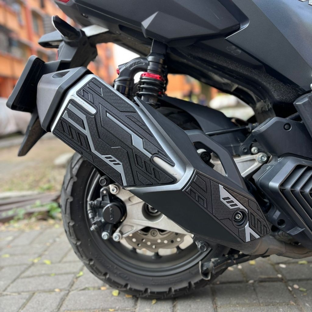 COD【🇹🇭พร้อมส่งในไทย🇹🇭】โฆษณา 160 ฝาครอบท่อไอเสียอุปกรณ์เสริมตัวป้องกันร่างกายท่อไอเสียวัสดุยาง - รูปที่ 5