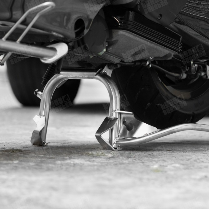 Tony Scooter ขาตั้งคู่ เนื้อสแตนเลส Vespa Sprint & Primavera