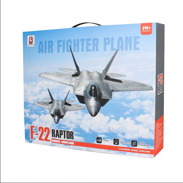 เครื่องร่อน F-22 RAPTOR MODEL AIRPLANE  NO.FK916