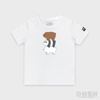 DOSH KID'S T-SHIRTS WE BARE BEARS เสื้อยืดคอกลมเด็ก PWBBBT50…