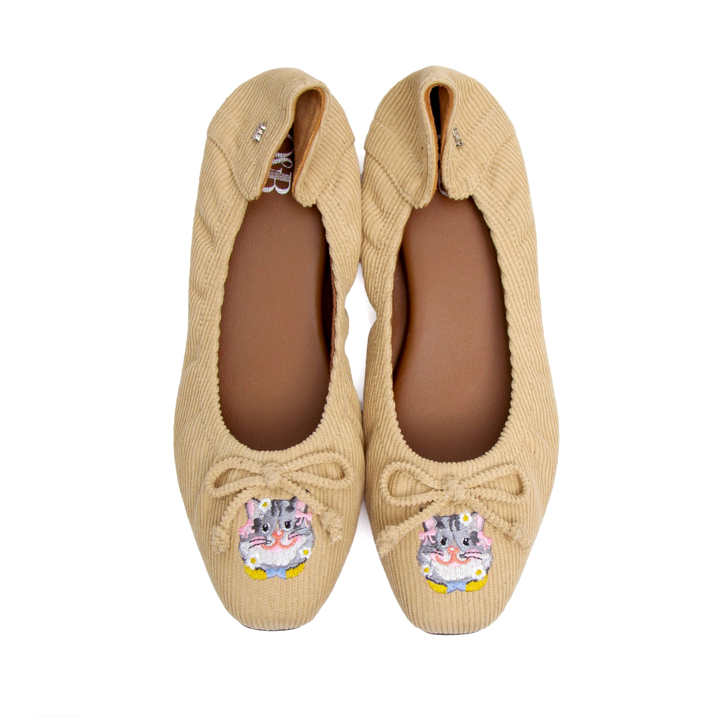 O&B รองเท้า รุ่น AUDREY MY BOOO IN BROWN MEOW-11282SF16721F_H5BRXX