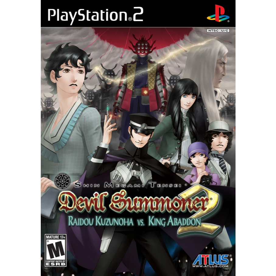 [PS2] Shin Megami Tensei : Devil Summoner 2 - Raidou Kuzunoha vs. King Abaddon (1 DISC) เกมเพลทู แผ่