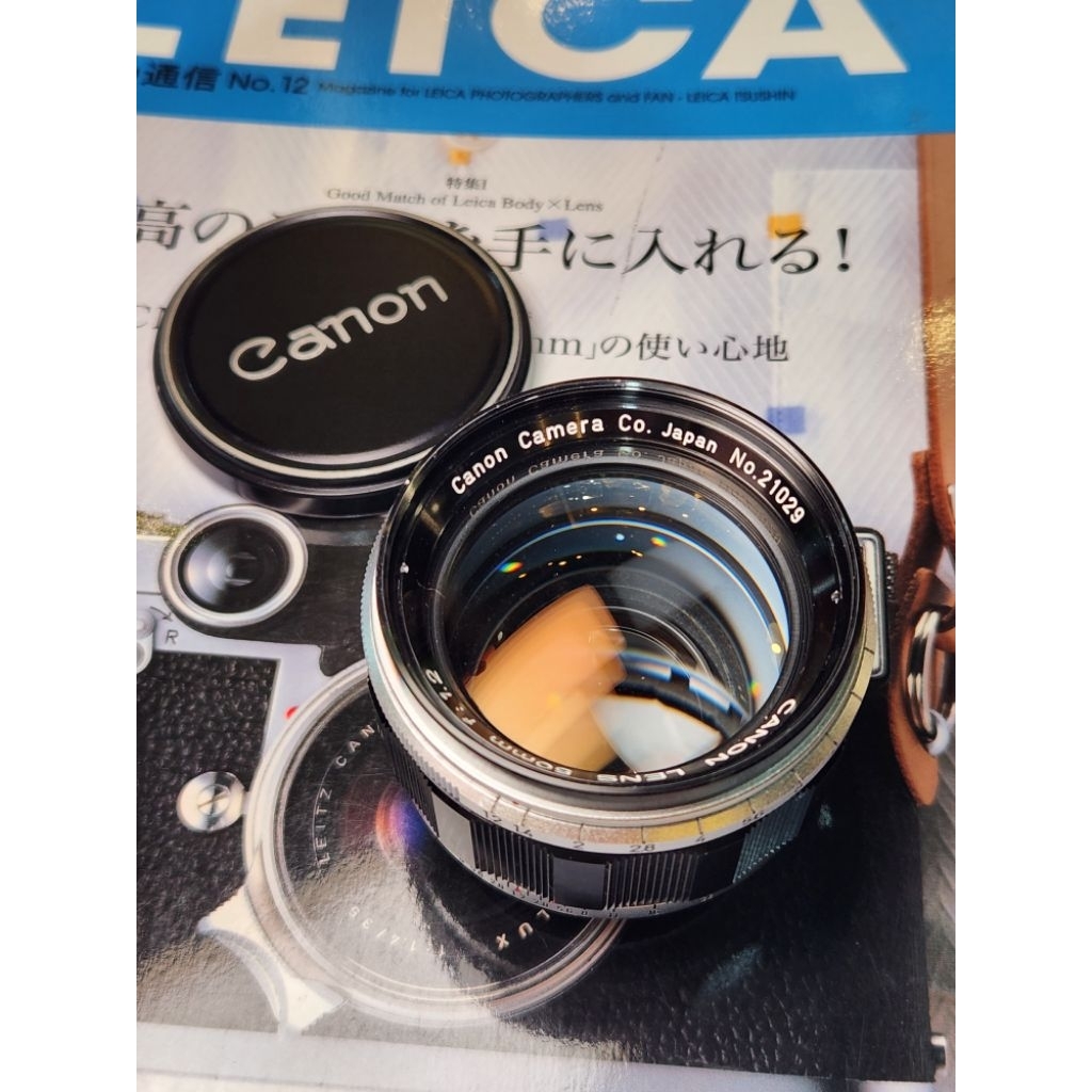 [USED] Lens Canon 50mm F1.2 LTM