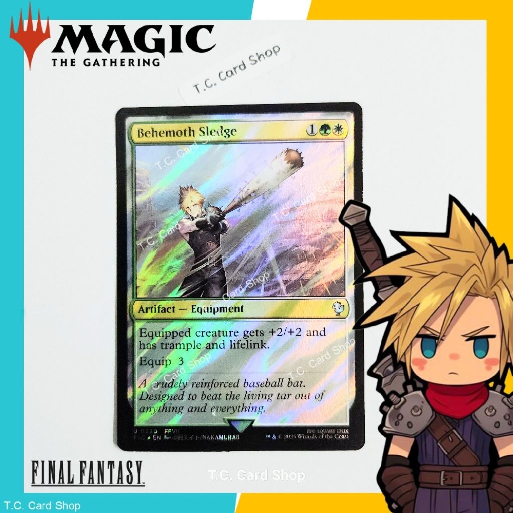 Behemoth Sledge - U0320 FFVII (Surge Foil)  - Final Fantasy - Magic the Gathering (MTG) (FIC)