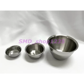 ถ้วยไอโอดีน (Iodine Cup) สแตนเลสอย่างดี ขนาด 1/2 , 2 และ 6 ออนซ์
