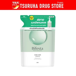 บิเฟสต้า ไมเซล่า เคลนซิ่ง วอเตอร์ แอคเน่ แคร์ ชนิดถุงเติม 360 มล. / Bifesta Micellar Cleansing Water Acne Refill 360 ml.