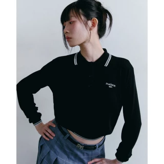 maison KEEPS | Gracie Knitted Long Sleeve Polo | เสื้อโปโลไหมพรม