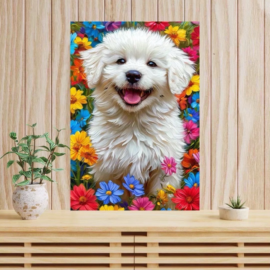 Dog painting V1 รูปที่ 4