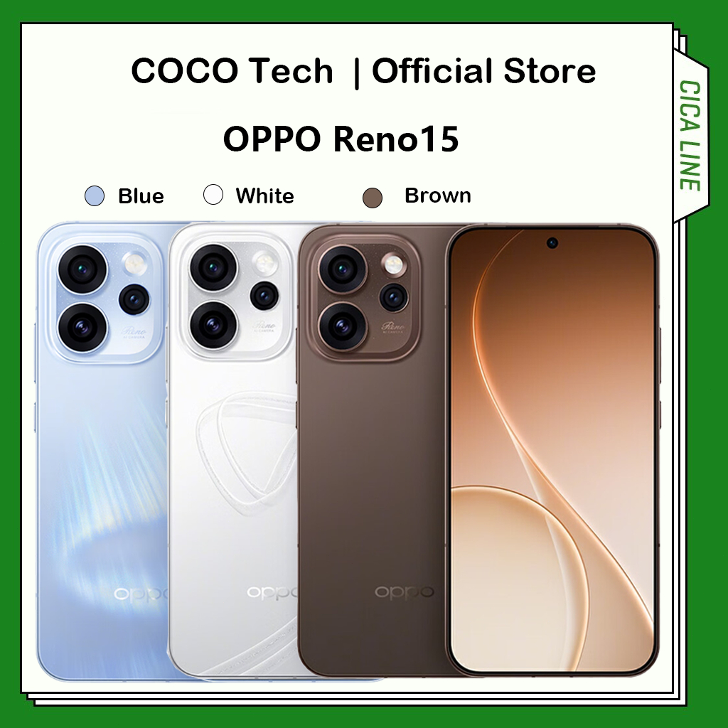 OPPO Reno 15 Mediatek Dimensity 8450 6.32" ColorOS 16 OPPO Reno 13 Mediatek Dimensity 8350 6.59 inch