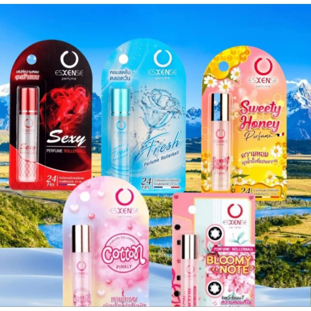 esxense roller perfume France 3ml sexy fresh sweet honey bloomy note cotton pinkly