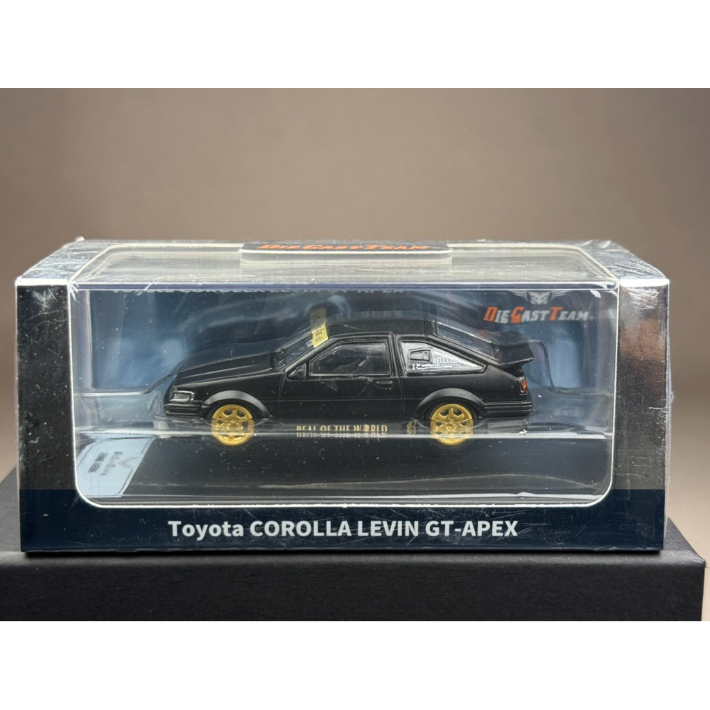 🔹Toyota Corolla Levin GT APEX Scale 1:64 ยี่ห้อ DCT