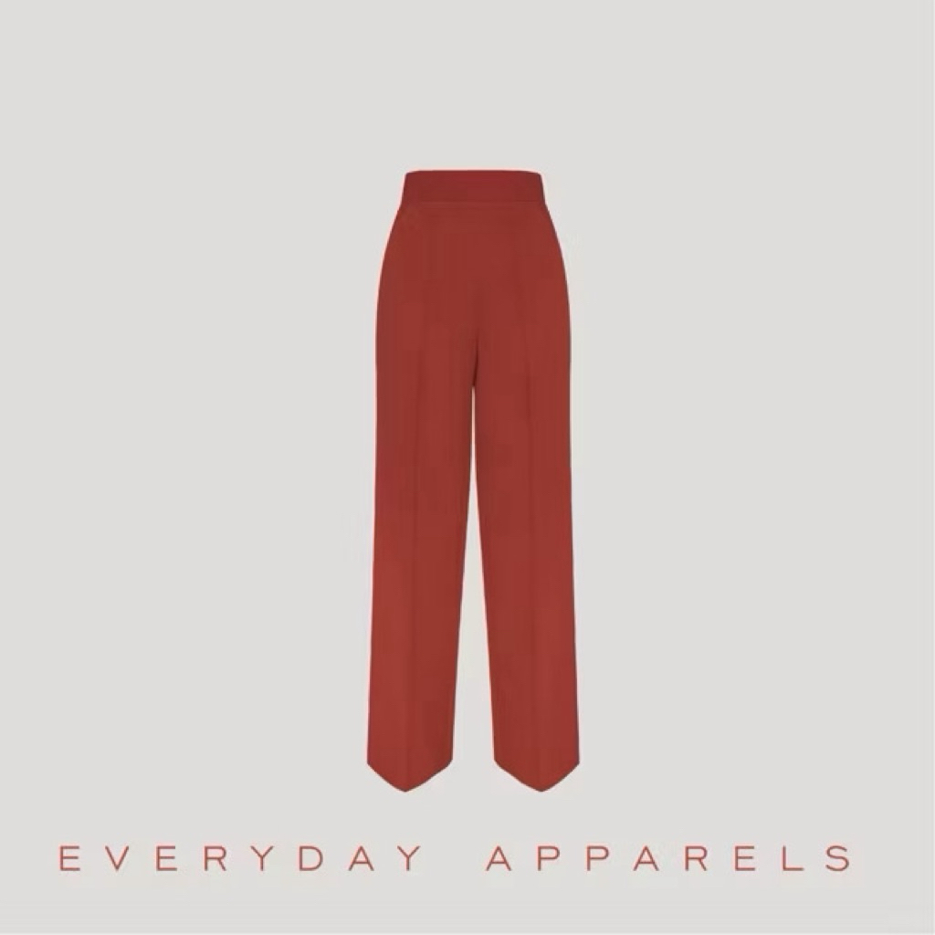EVERYDAY APPARELS ส่งต่อ Slash trousers size:m color:coral usedLikeNew