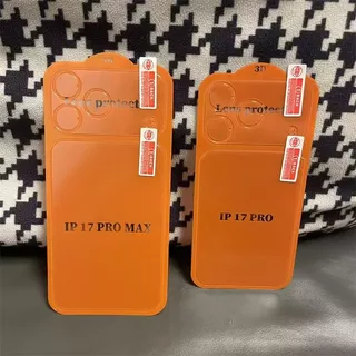 LZS 17 Pro Max ฟิล์มกันรอยฐานเลนส์ด้าน ฟิล์มปกป้องหลัง 17 Pro แบบกันกระแทก