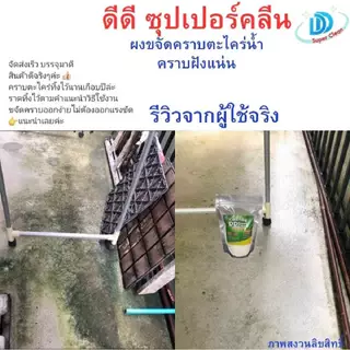 ผงกำจัดตะไคร่น้ำสูรตเข้มข้น (1ถุง 300กรัม) กำจัดคราบตะกรัน คราบฝังแน่น ขจัดตะไคร่น้ำ DD Super clean