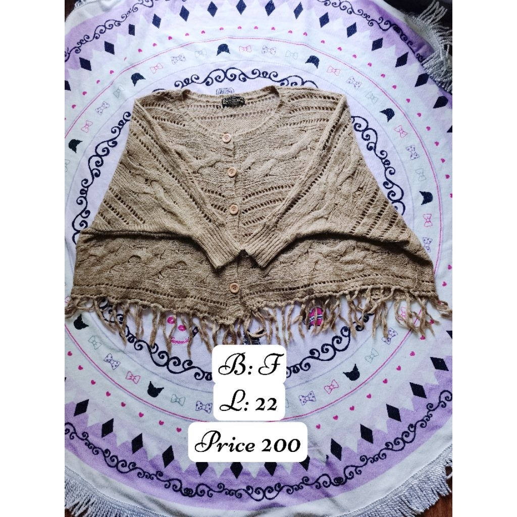 เสื้อคลุมไหมพรม Cecil​ mcbee​