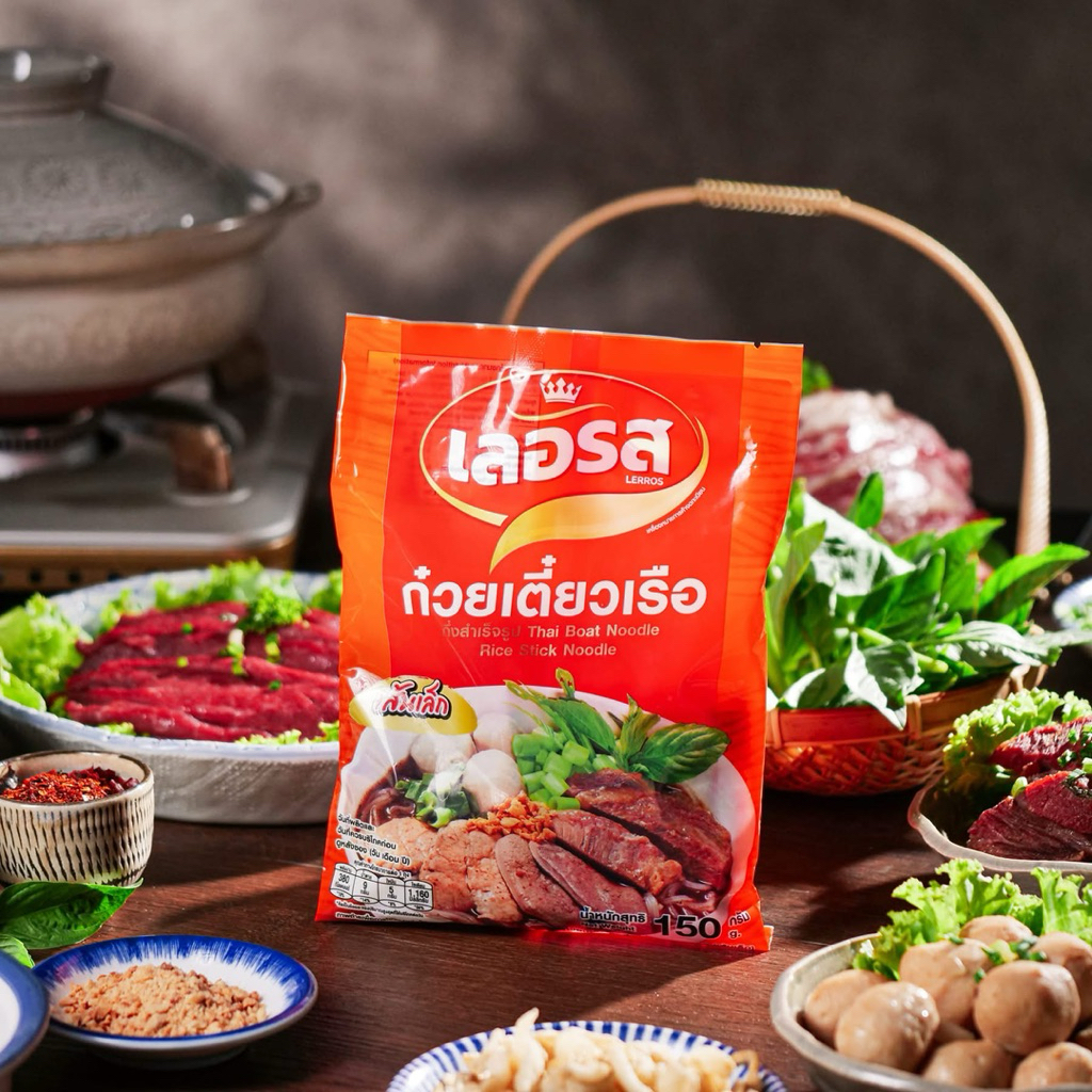 (ตรงปก ส่งไว) เตี่ยว เลอรส เตี่ยวเรือต่อปาก เย็นตาโฟ จั๊บอุบล ขนมจีน ผัดไทย ข้าวซอย ผัดหมี่โคราช - รูปที่ 4