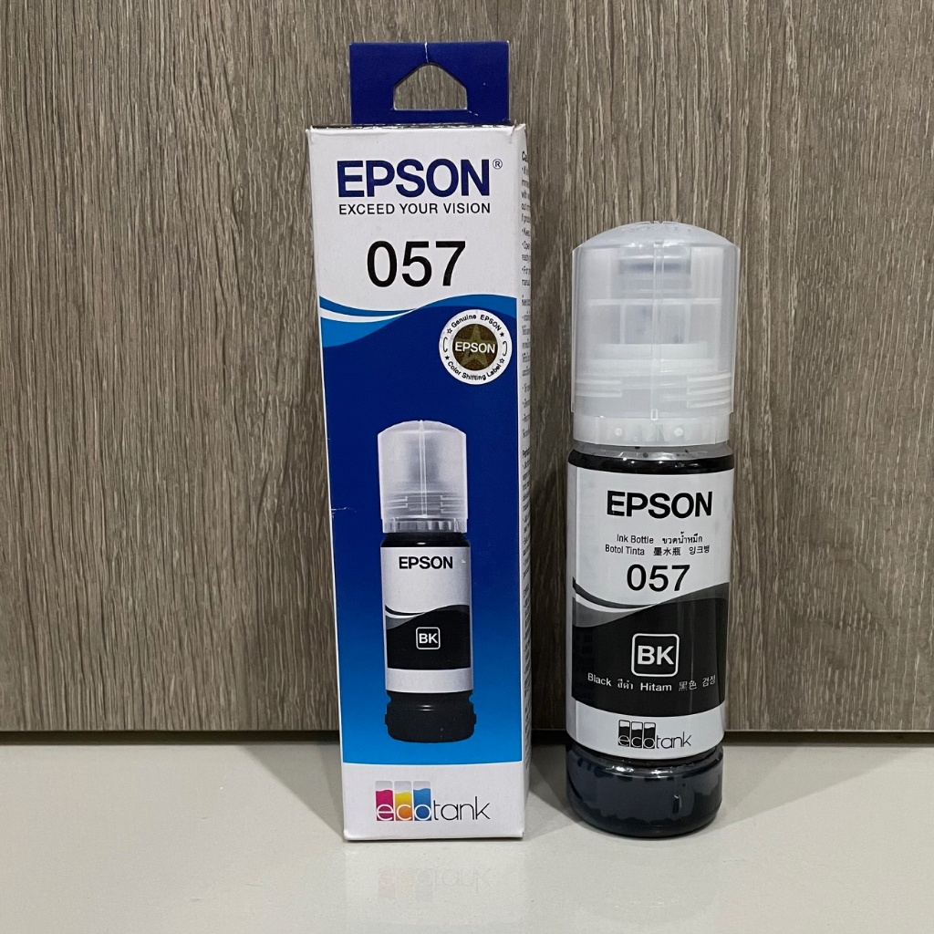 Epson หมึกเบอร์ 057 ขวดเปล่า พร้อมกล่อง ของแท้ ของพร้อมส่ง