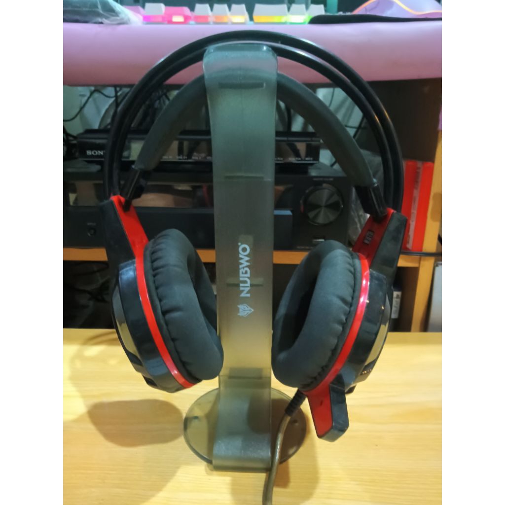 หูฟัง Signo E-Sport HP-814S MINOTAUR 7.1 Surround Sound มือ2 สภาพดี ใช้งานปกติ ตำหนิฟองน้ำลอกหมดแล้ว