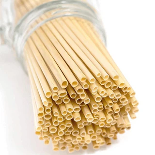 P216 หลอด หลอดฟางข้าว เป็นมิตรต่อสิ่งเเวดล้อม ( 100 ชิ้น ) หลอดธรรมชาติ หลอดรักษ์โลก ลดโลกร้อน SP