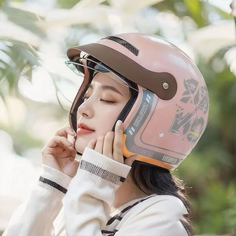 New 2026! หมวกกันน็อก หมวกกันน๊อคเต็มใบ HD กันแสงสะท้อน รถจักรยานยนต์ ใส่ได้ทั้งชายและหญิงMotorcycle helmet thumbnail 6