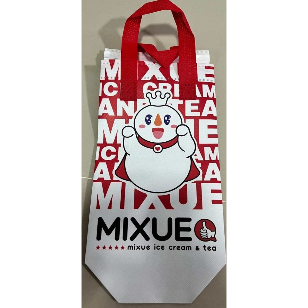 ถุงเก็บความเย็น น่ารักๆ จาก MIXUE ขนาดเล็ก จุได้ 2 แก้ว