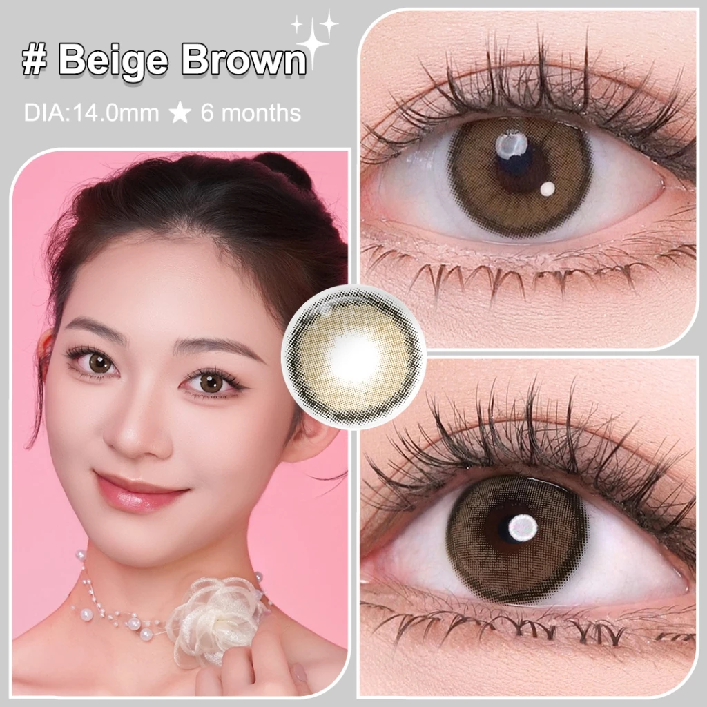 Magister & Realcon คอนแทคเลนส์สี 14.2mm สวมใส่นุ่ม ธรรมชาติ thumbnail 7