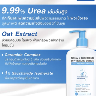MizuMi Urea 9 Soothing Dry Rescue Lotion 250 ml โลชั่นบำรุงผิวเข้มเข้นฟื้นผิวแห้งกร้านขาดน้ำให้ชุ่มชื้น