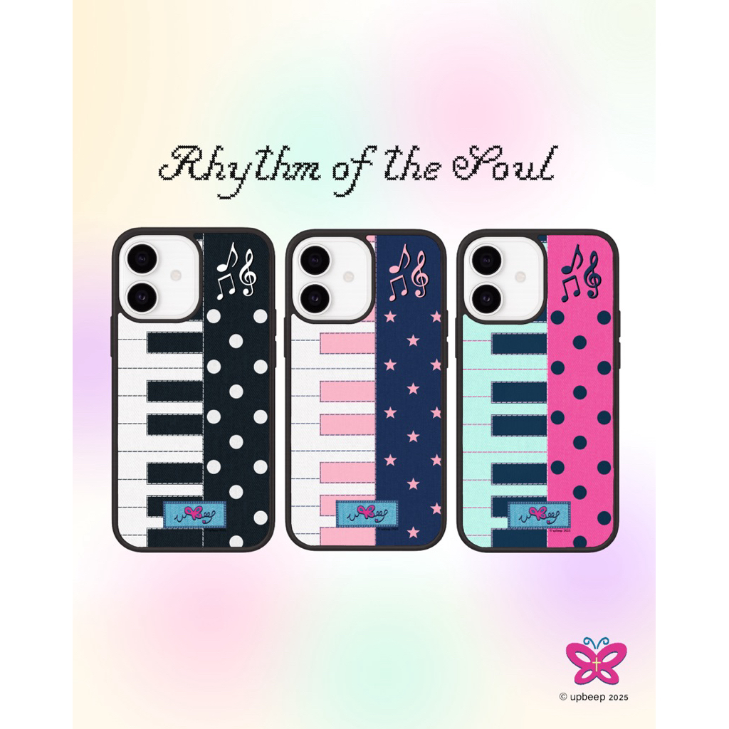 Rhythm of the Soul แจ้งรุ่นในรายละเอียด/ทักแชท (เคสโทรศัพท์แบรนด์ UPBEEP's)