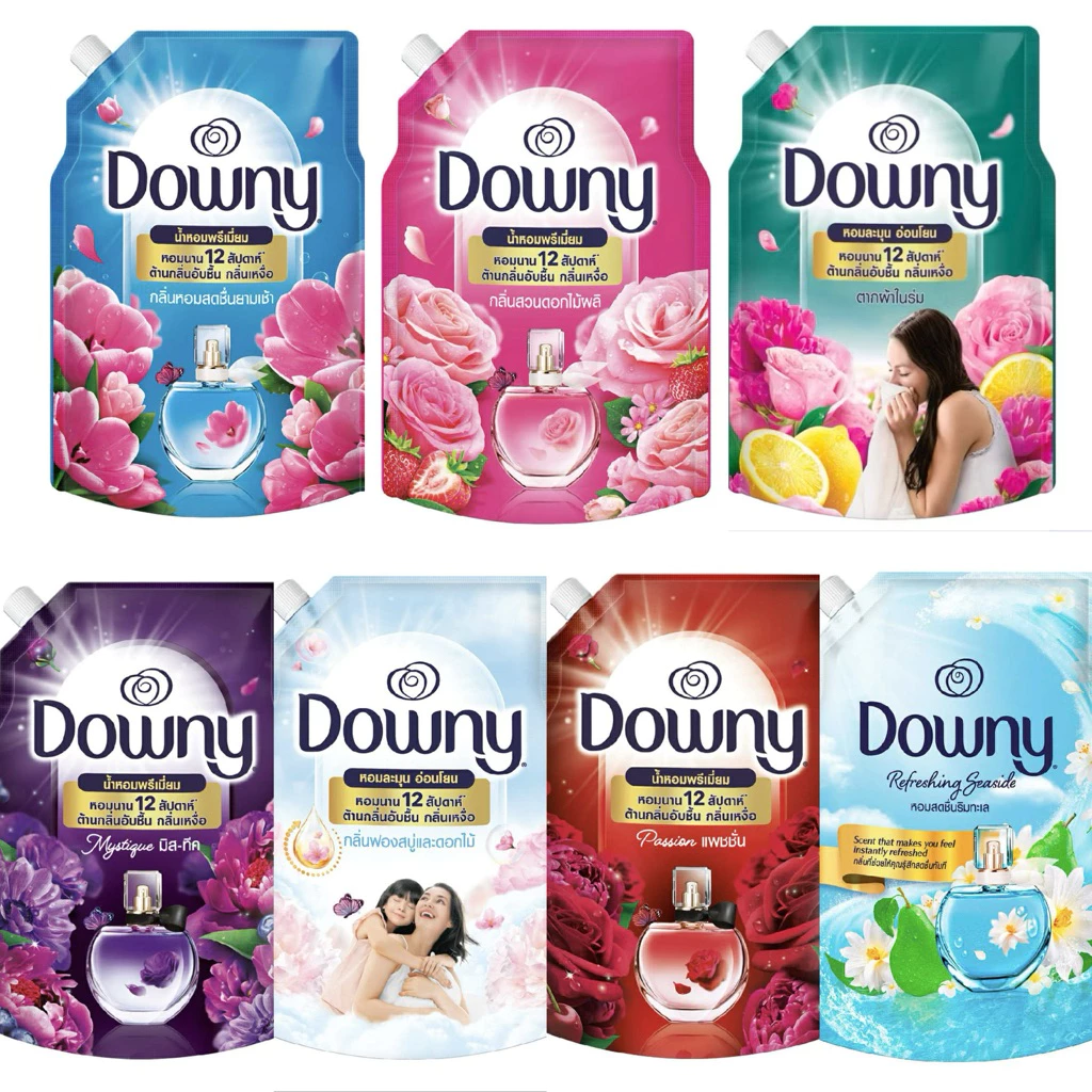 🔥จัดส่งเร็ว🔥(มีให้เลือก )Downy ดาวน์นี่ น้ำยาปรับผ้านุ่ม สูตรเข้มข้น หอมติดทนนาน ถุงเติม 1ลิตร thumbnail 3