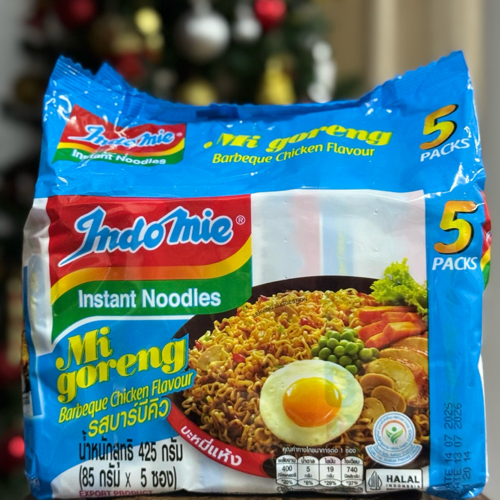หมี่โกเรง อินโดหมี่ มาม่าอินโด 1 แพ็ค มี 5 ห่อ Indo mie mi goreng รูปที่ 2