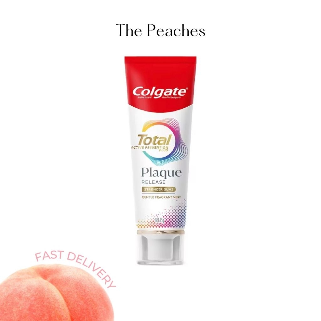 ยาสีฟัน คอลเกต โททอล พลัด รีลีส 95 กรัม Colgate Total Plaque Release Toothpaste 95 g.