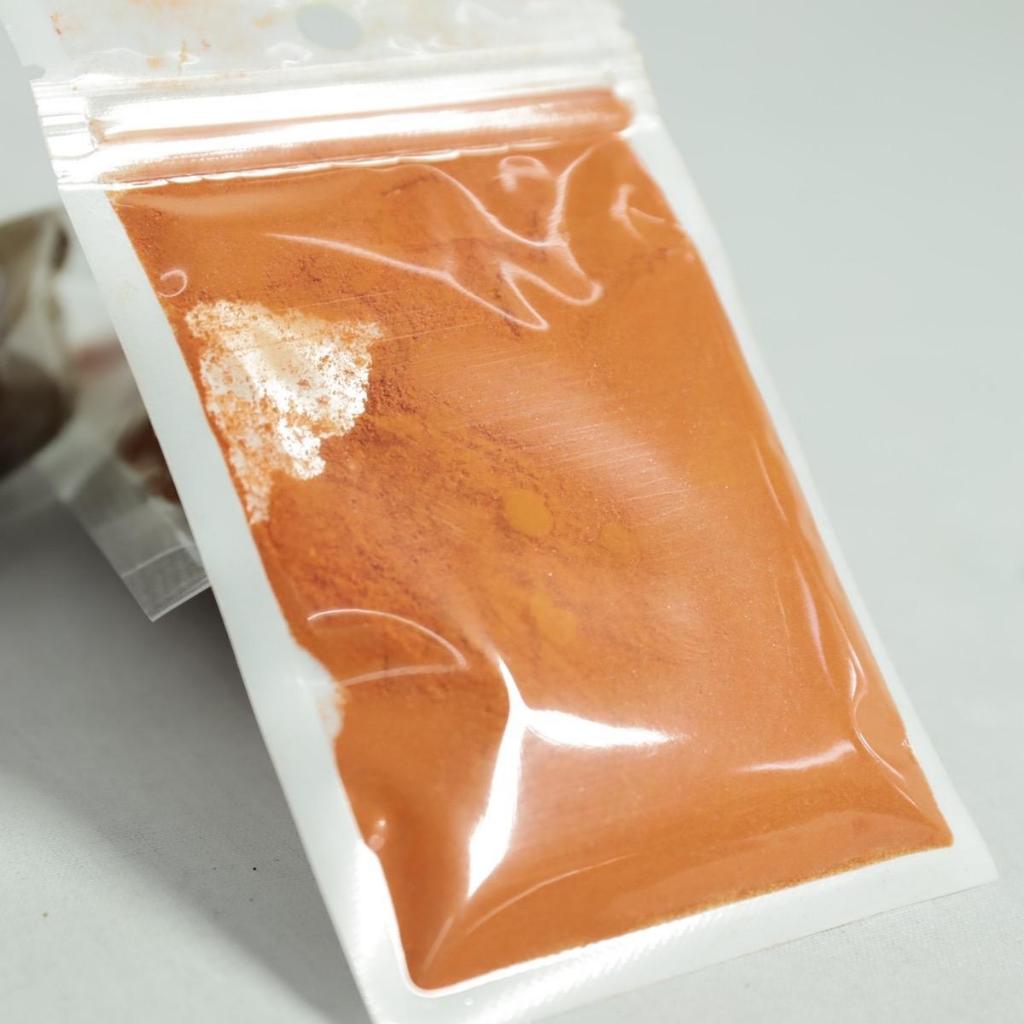สีหญ้าฝรั่น (สำหรับหุงข้าวหมก) 20กรัม / 100กรัม