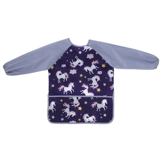 มาใหม! เสื้อกันเปื้อนทำกิจกรรมศิลปะ 5-8 ขวบ Kids Art Apron แขนยาว เสื้อศิลปะ
