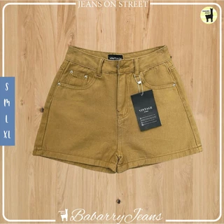 Babarry Style กางเกงขาสั้น ผญ รุ่นเรียบคลาสสิค (Classic) ผ้านุ่ม ใส่สบาย ยาว 14 นิ้ว V-T