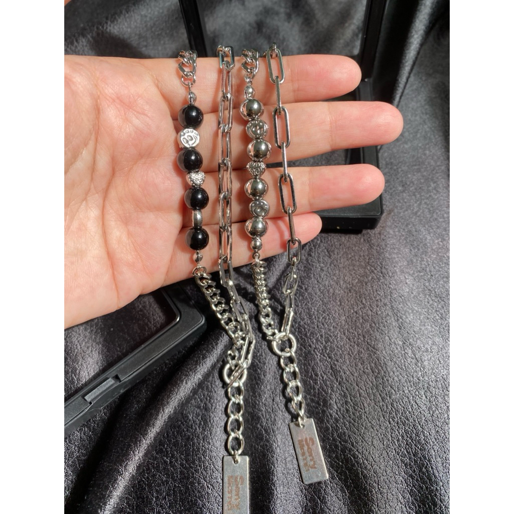 Heart beads bracelet