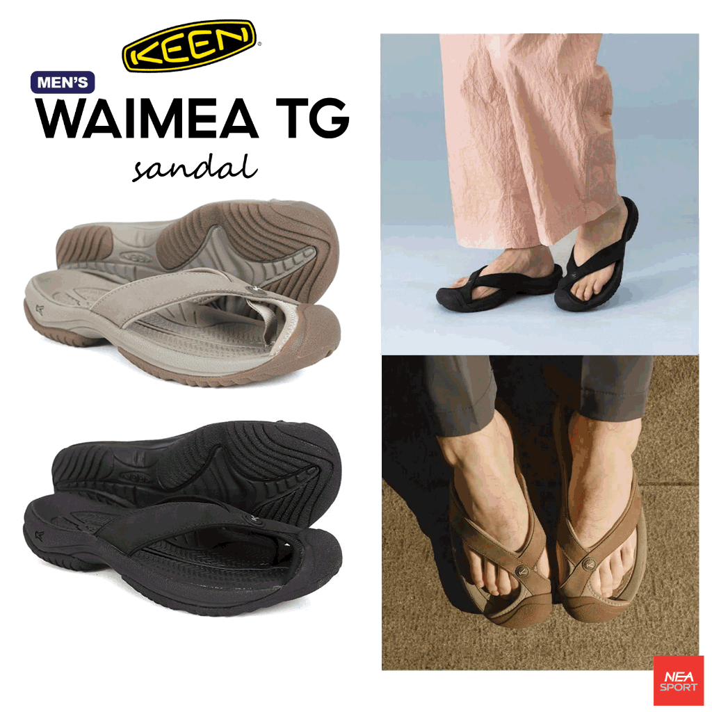 [ลด30% เก็บโค้ด 2509FASHDD] KEEN Men's WAIMEA TG Sandal รองเท้าแตะ ผู้ชาย คีน แท้