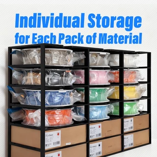 3D Printer Filament Storage Bag Kit with Electric Pump and 10pcs Vacuum Sealed Bags for 3D Filament PLA/ABS/PETG/PA/DP