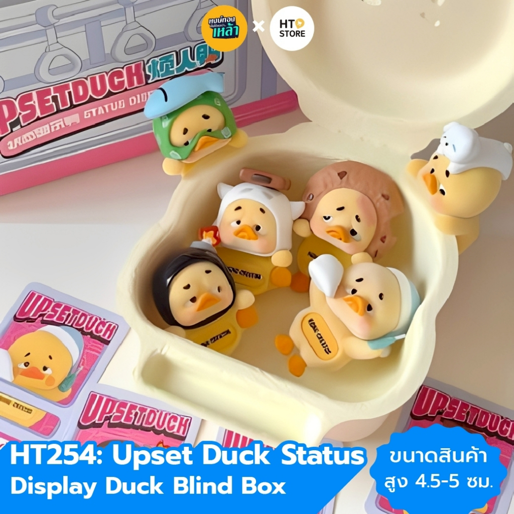 HT254: Upset Duck Status Display Duck Blind Box