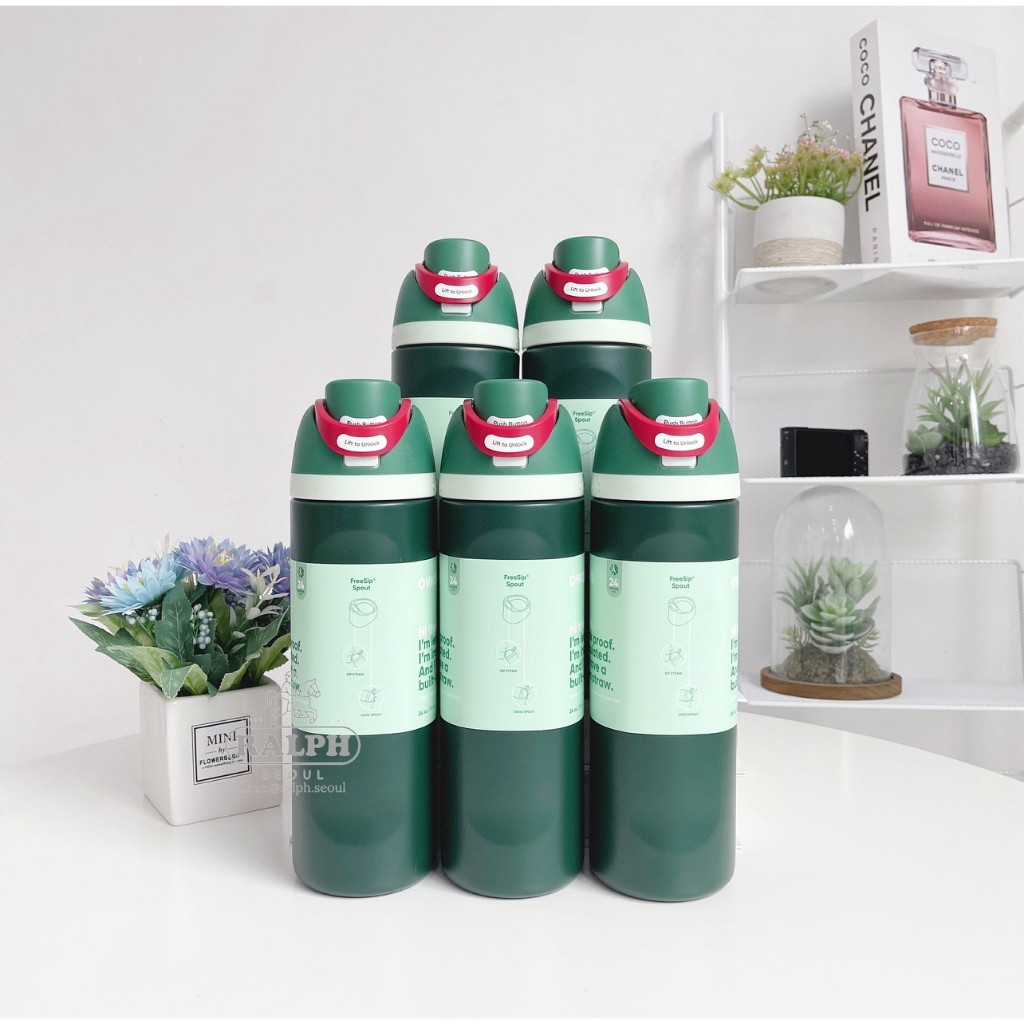 Owala X Starbucks FreeSip 24 Oz (Forest) Limited !!
