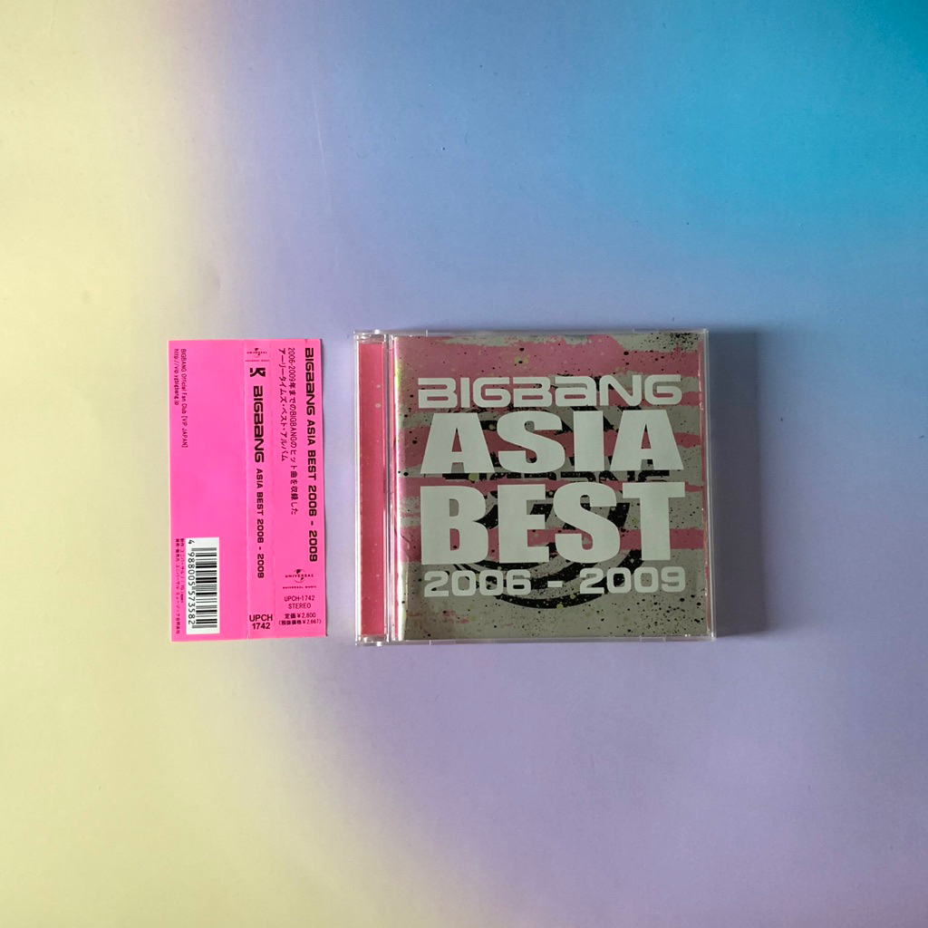 🛒 (พร้อมส่ง) CD ซีดีเพลง: BIGBANG/Big Bang — Asia Best 2006–2009 [Japan] x 2NE1