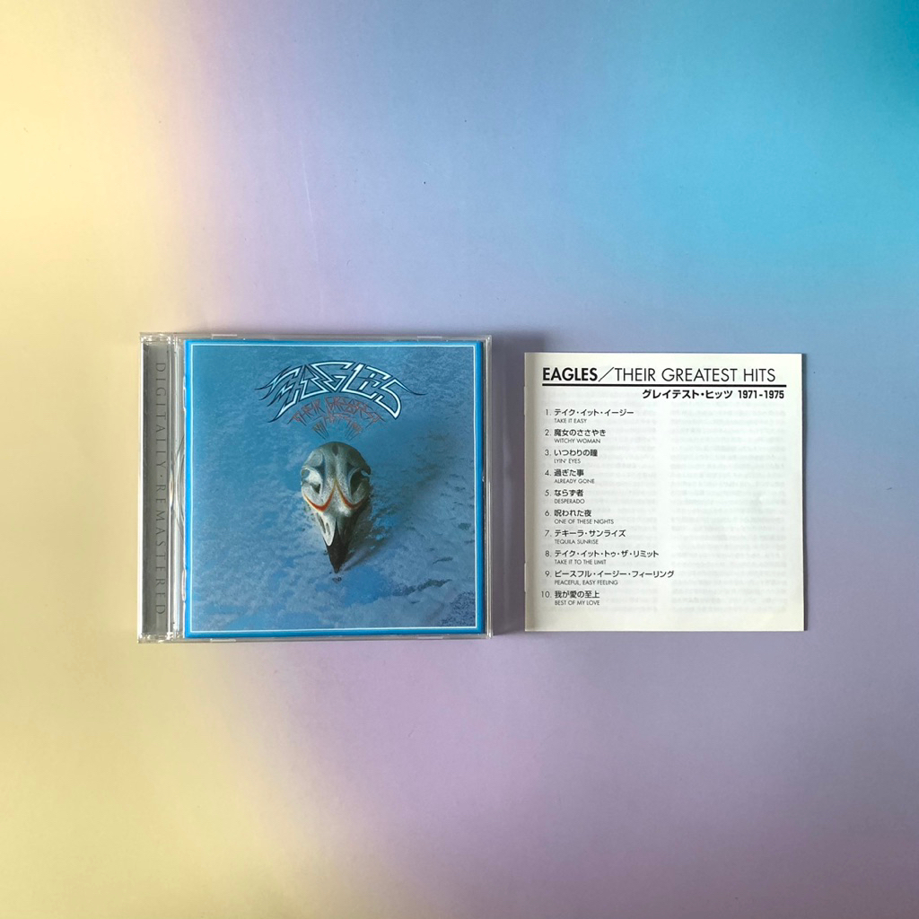 🛒 (พร้อมส่ง) CD ซีดีเพลง: Eagles — Their Greatest Hits (1971–1975) (Japan Edition/Digitally Remaster