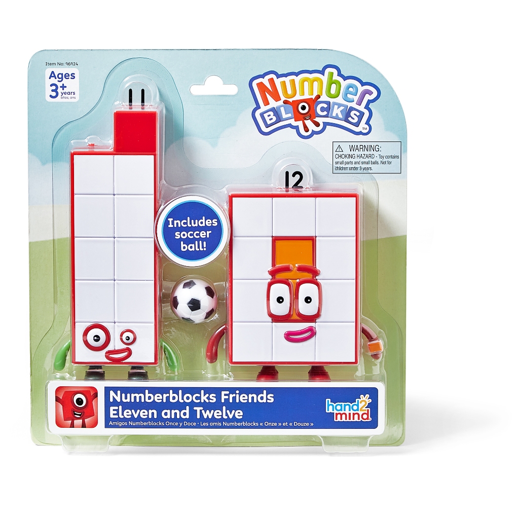 [3+] Numberblocks® Friends Eleven and Twelve Figure Pack