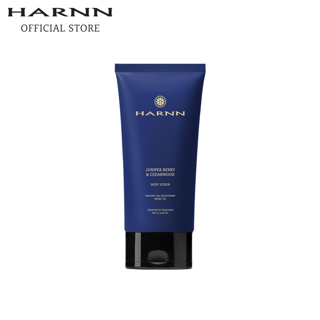 HARNN JUNIPER BERRY & CEDARWOOD BODY SCRUB 150 G