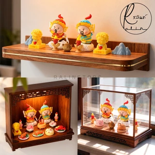 ตุ๊กตามงคล ชุดบูชา เครื่องถวาย เทพเจ้านำโชค ศาลเจ้า แท่นบูชา ฟิกเกอร์ โมเดล ตั้งโชว์ ของตกแต่ง เสริมฮวงจุ้ย