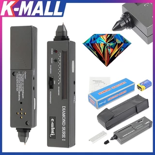 【แบตเตอรี่ฟรี】เครื่องทดสอบเพชรความแม่นยำสูง เครื่องเลือกอัญมณีอัญมณีเครื่องมือดูเครื่องมือชี้วัดเพชร LED ปากกาทดสอบ