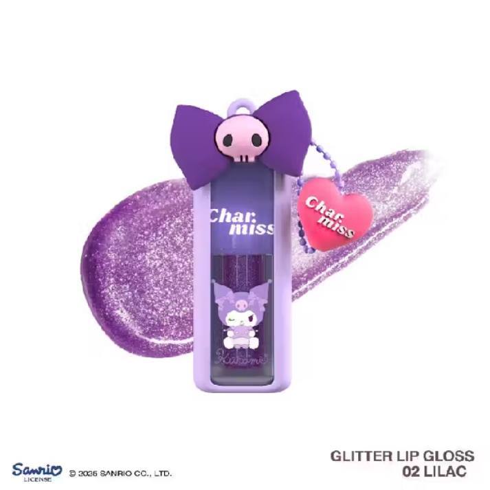 CHARMISS BLOOMING HEART GLITTER LIP GLOSS ออริจินัล กลอสฉ่ำวิ้ง ✨️ ผสมกลิเตอร์เพิ่มประกายถึง 2 เท่า - รูปที่ 3