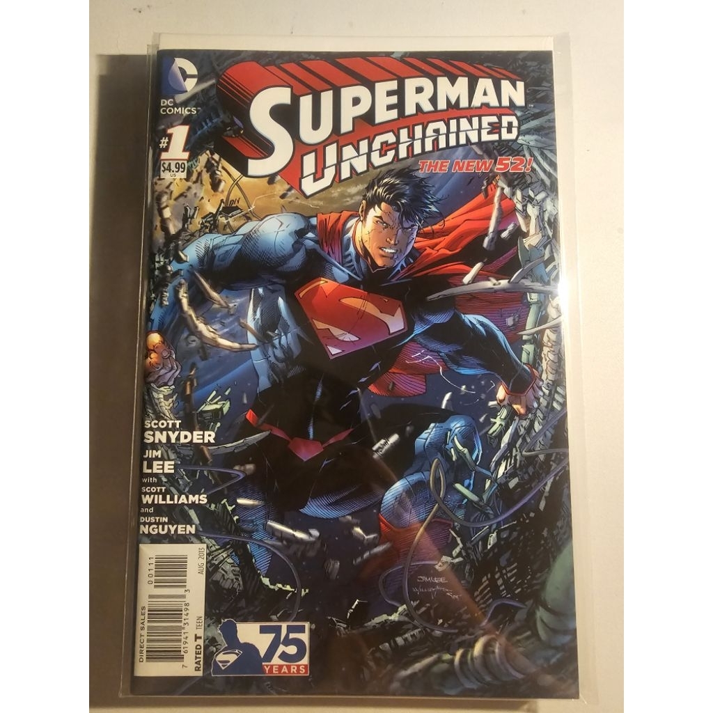 Superman Unchained #1 — Cover A (Jim Lee)